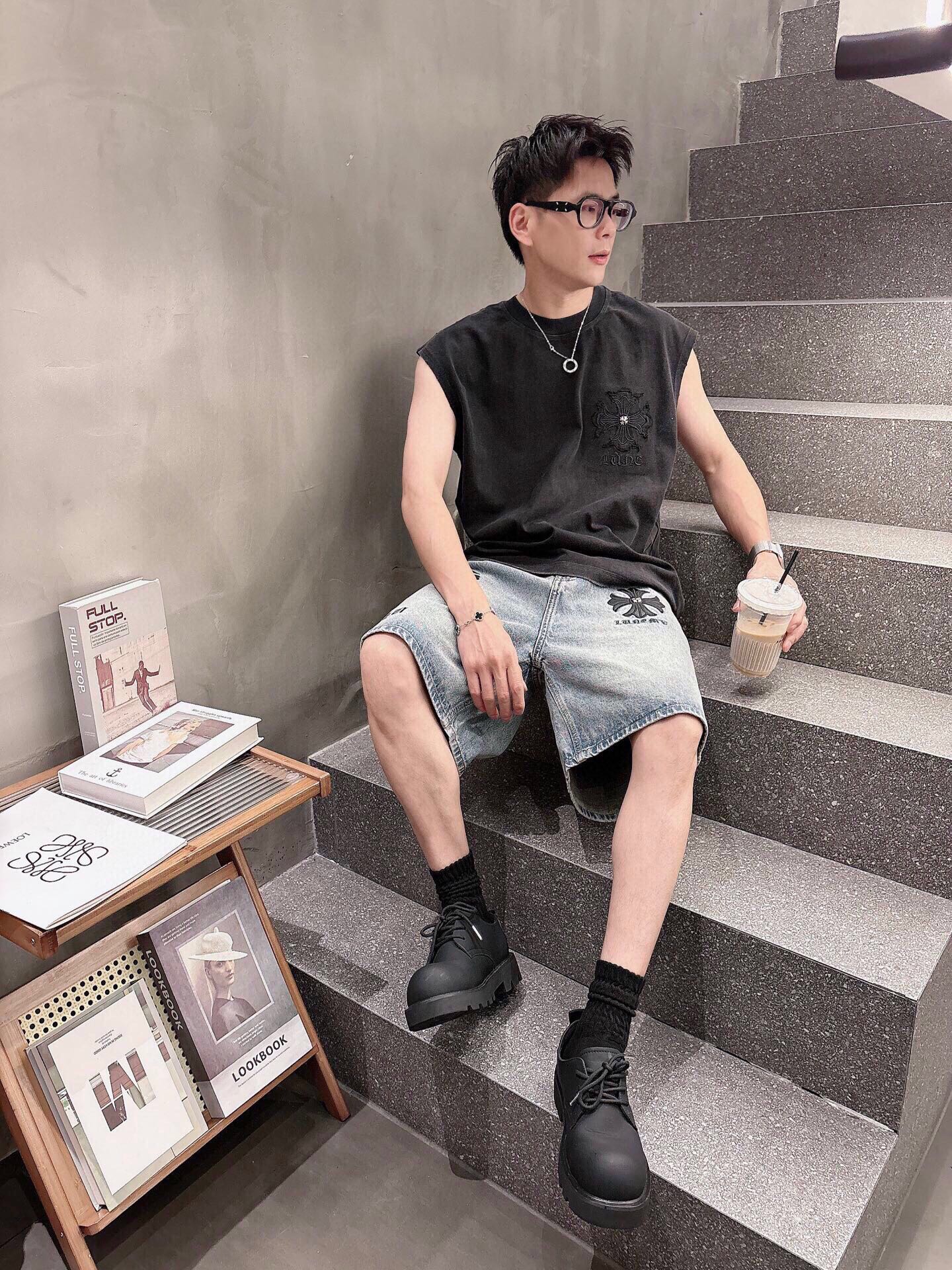 LuxluxHouse Best Quality Clothes Pants Chrome Hearts