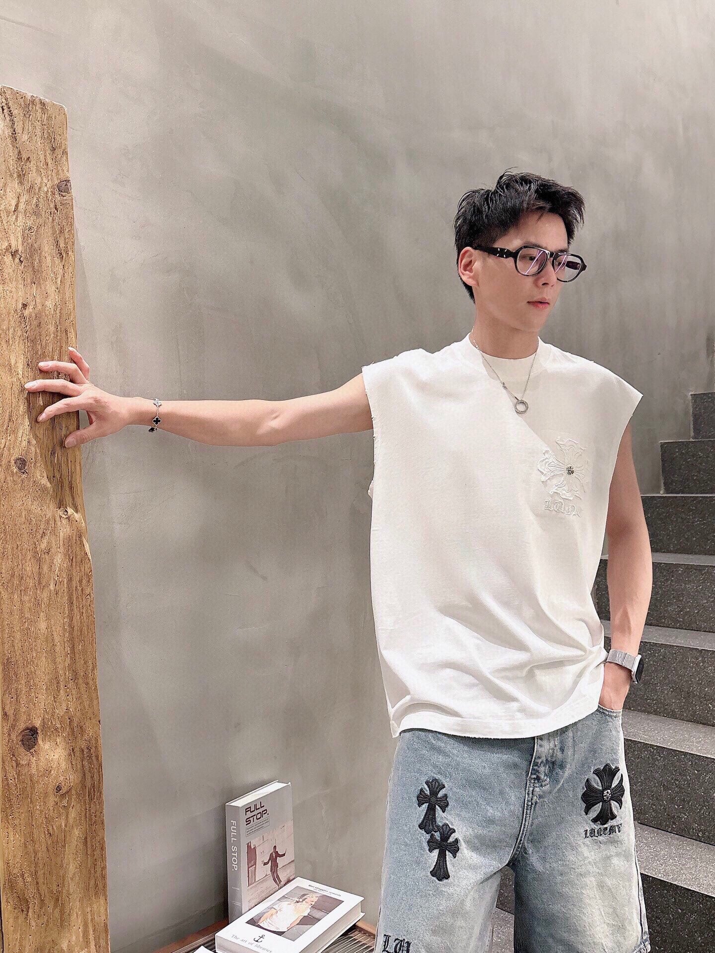 LuxluxHouse Best Quality Clothes Pants Chrome Hearts
