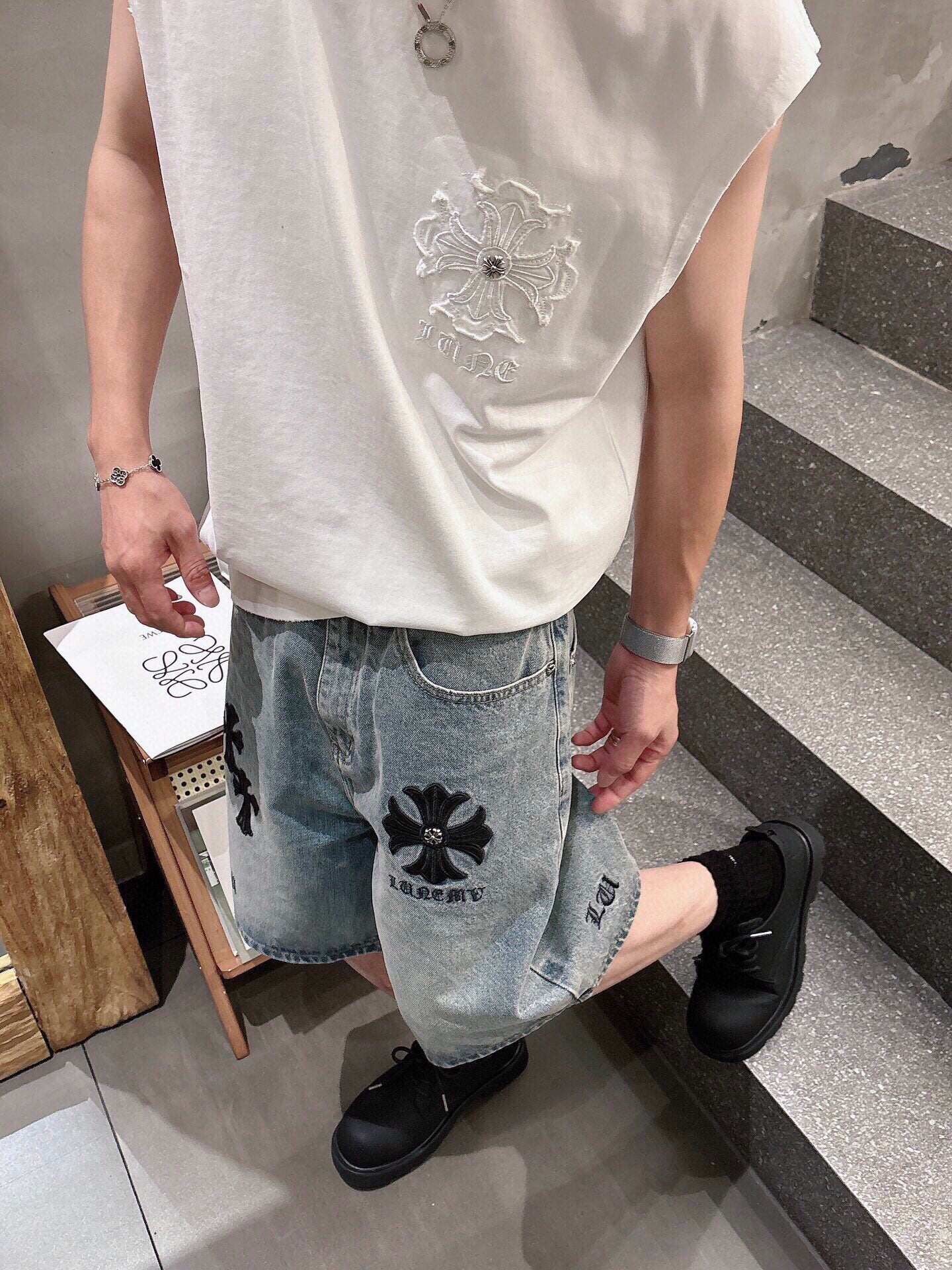 LuxluxHouse Best Quality Clothes Pants Chrome Hearts