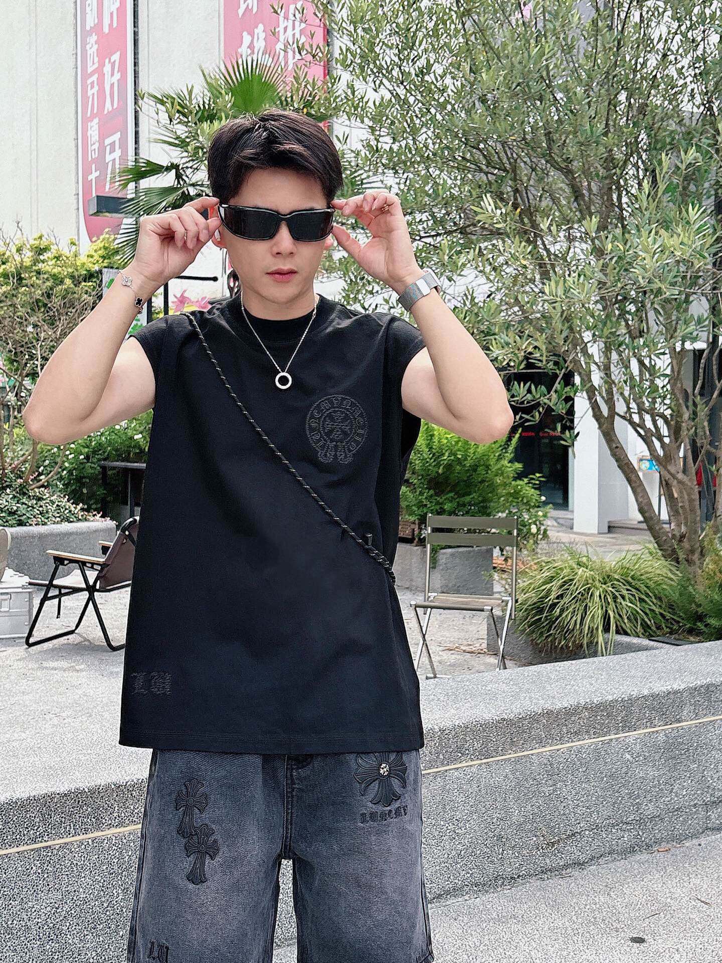 LuxluxHouse Best Quality Clothes Pants Chrome Hearts