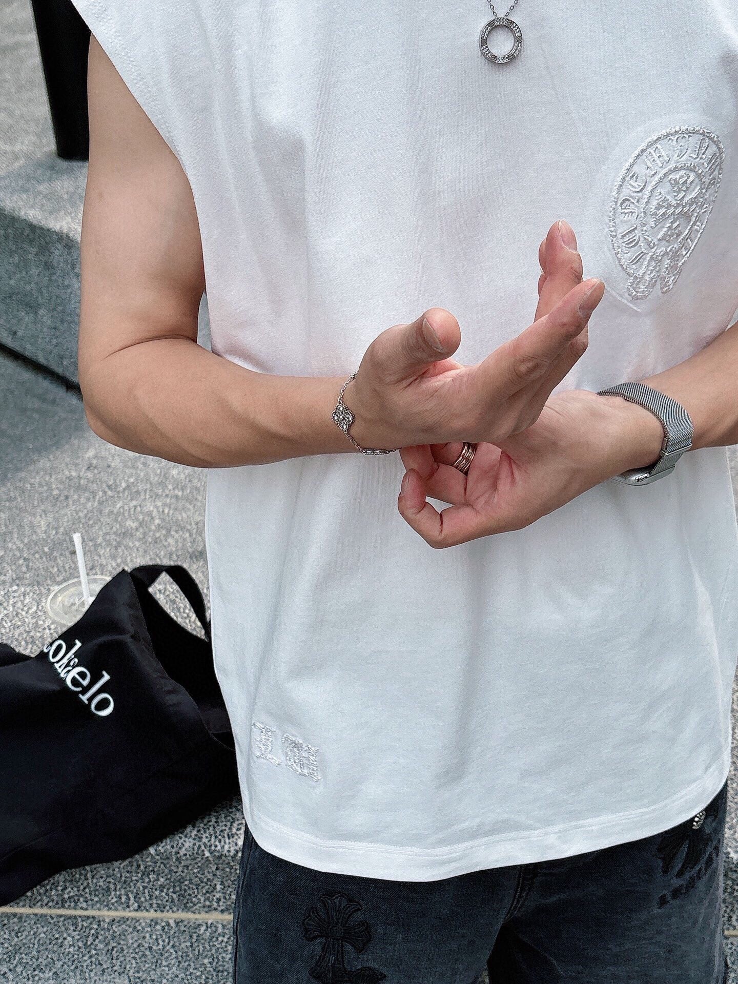 LuxluxHouse Best Quality Clothes Pants Chrome Hearts
