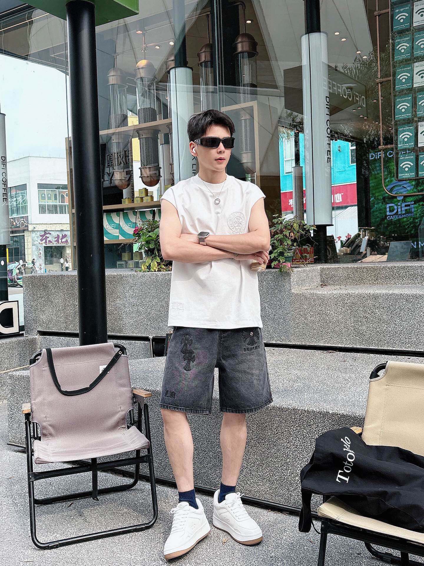 LuxluxHouse Best Quality Clothes Pants Chrome Hearts