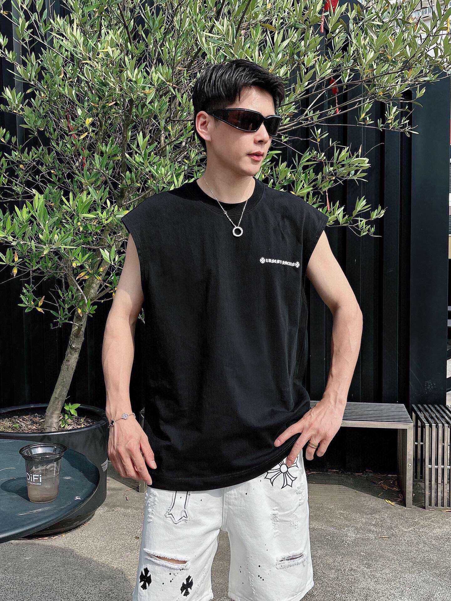 LuxluxHouse Best Quality Clothes Pants Chrome Hearts