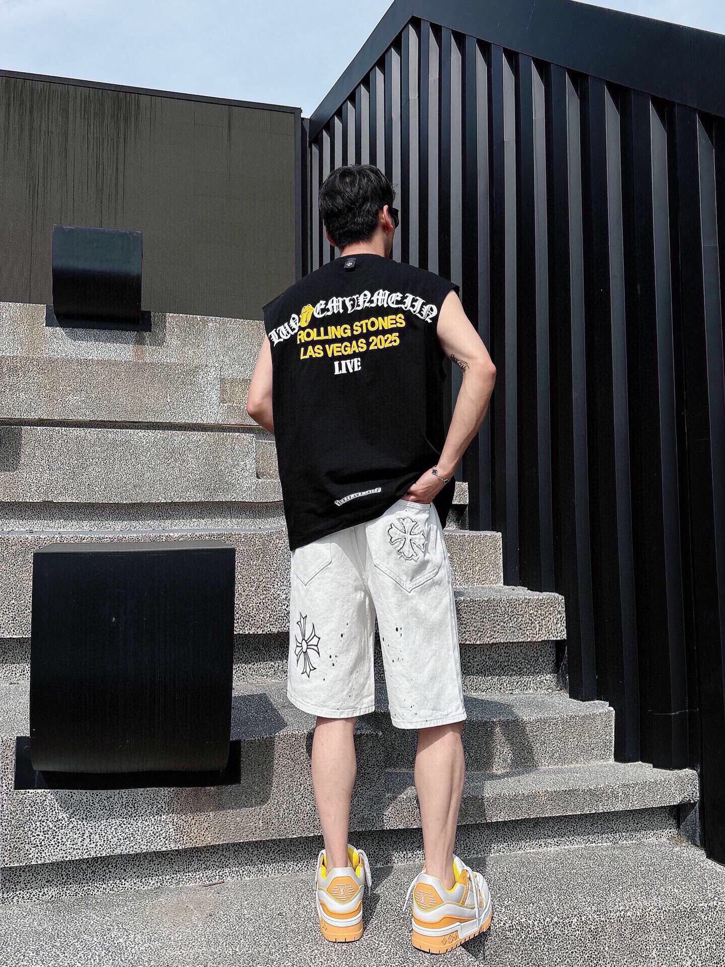 LuxluxHouse Best Quality Clothes Pants Chrome Hearts