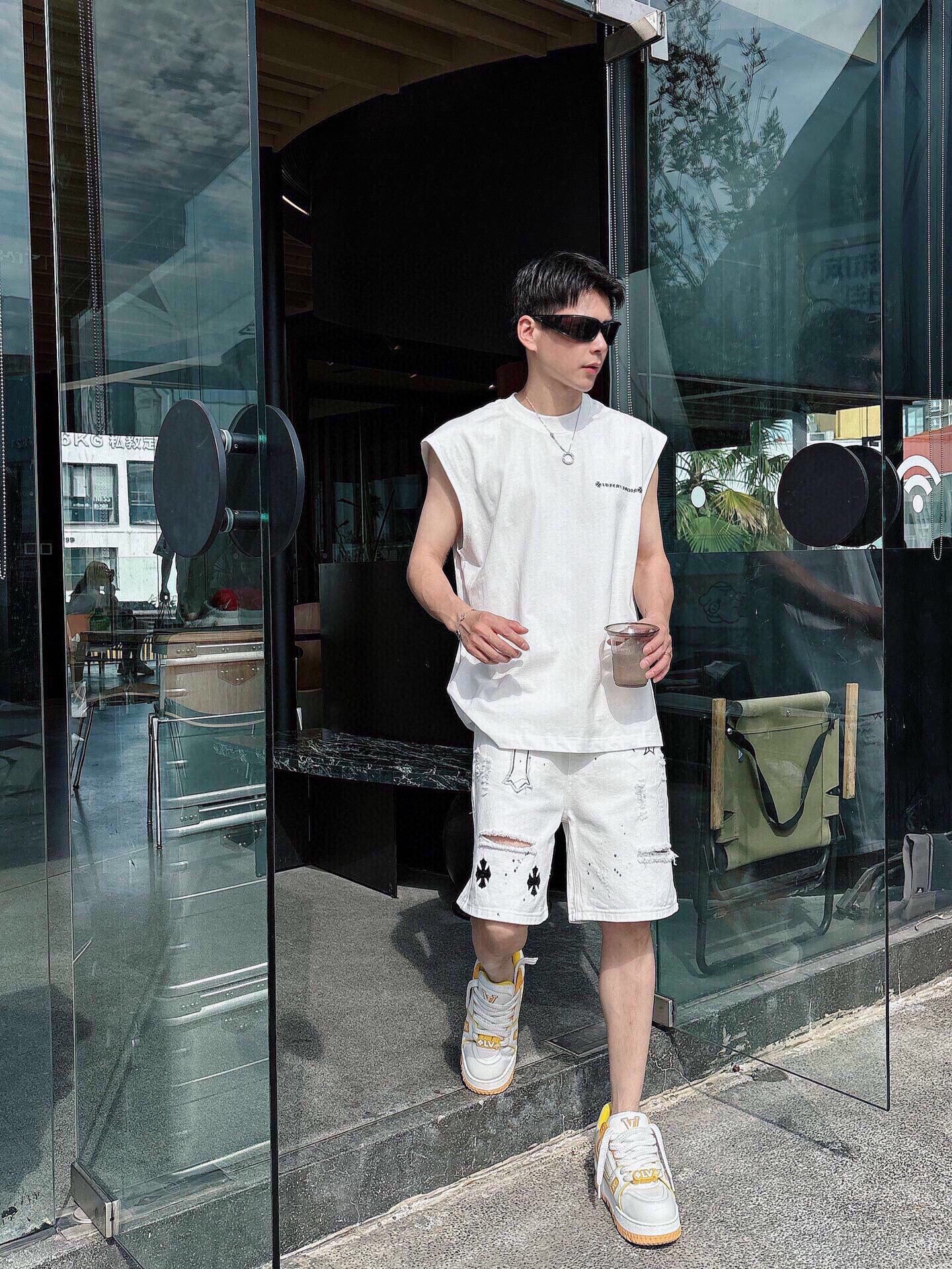 LuxluxHouse Best Quality Clothes Pants Chrome Hearts