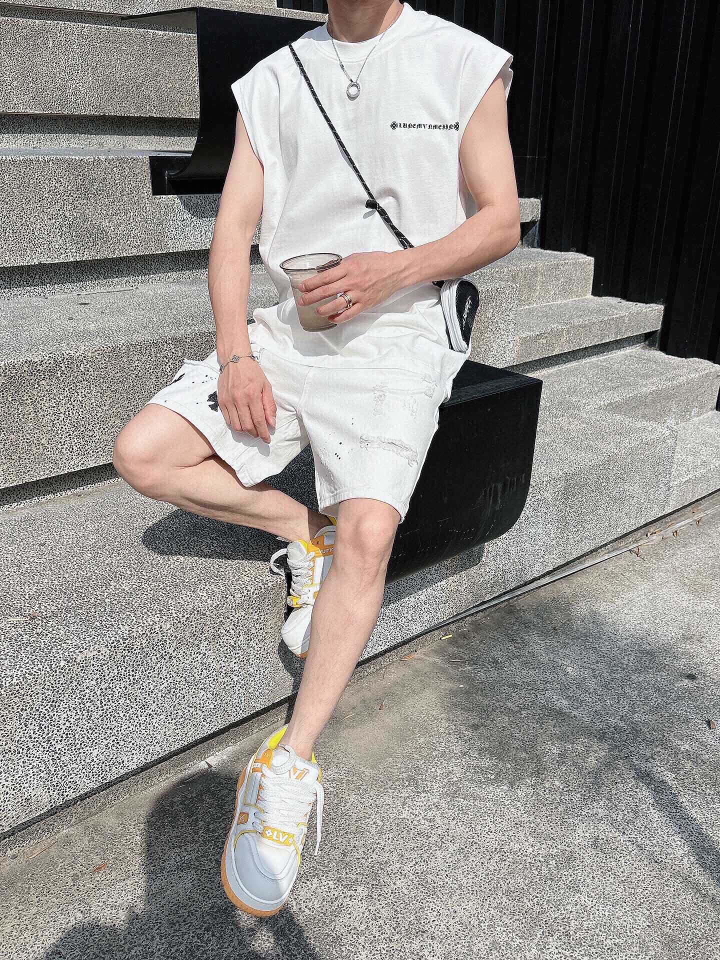 LuxluxHouse Best Quality Clothes Pants Chrome Hearts