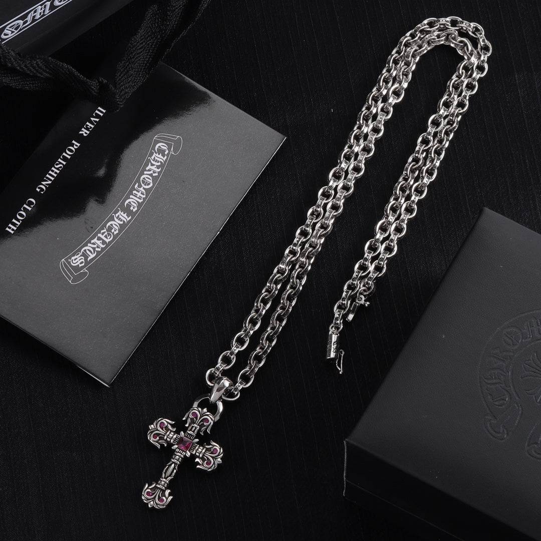 LuxluxHouse Best Quality Accessories Necklace Chrome Hearts