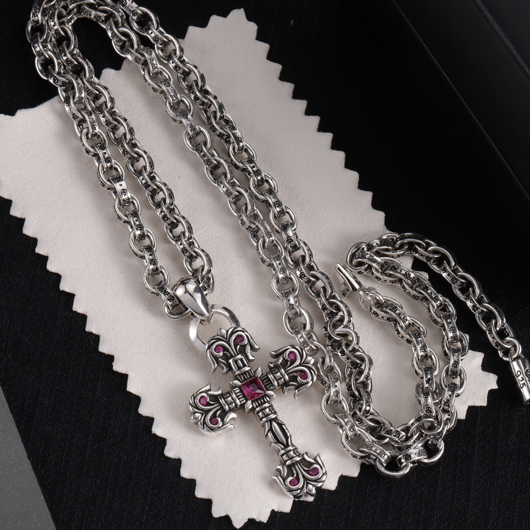 LuxluxHouse Best Quality Accessories Necklace Chrome Hearts