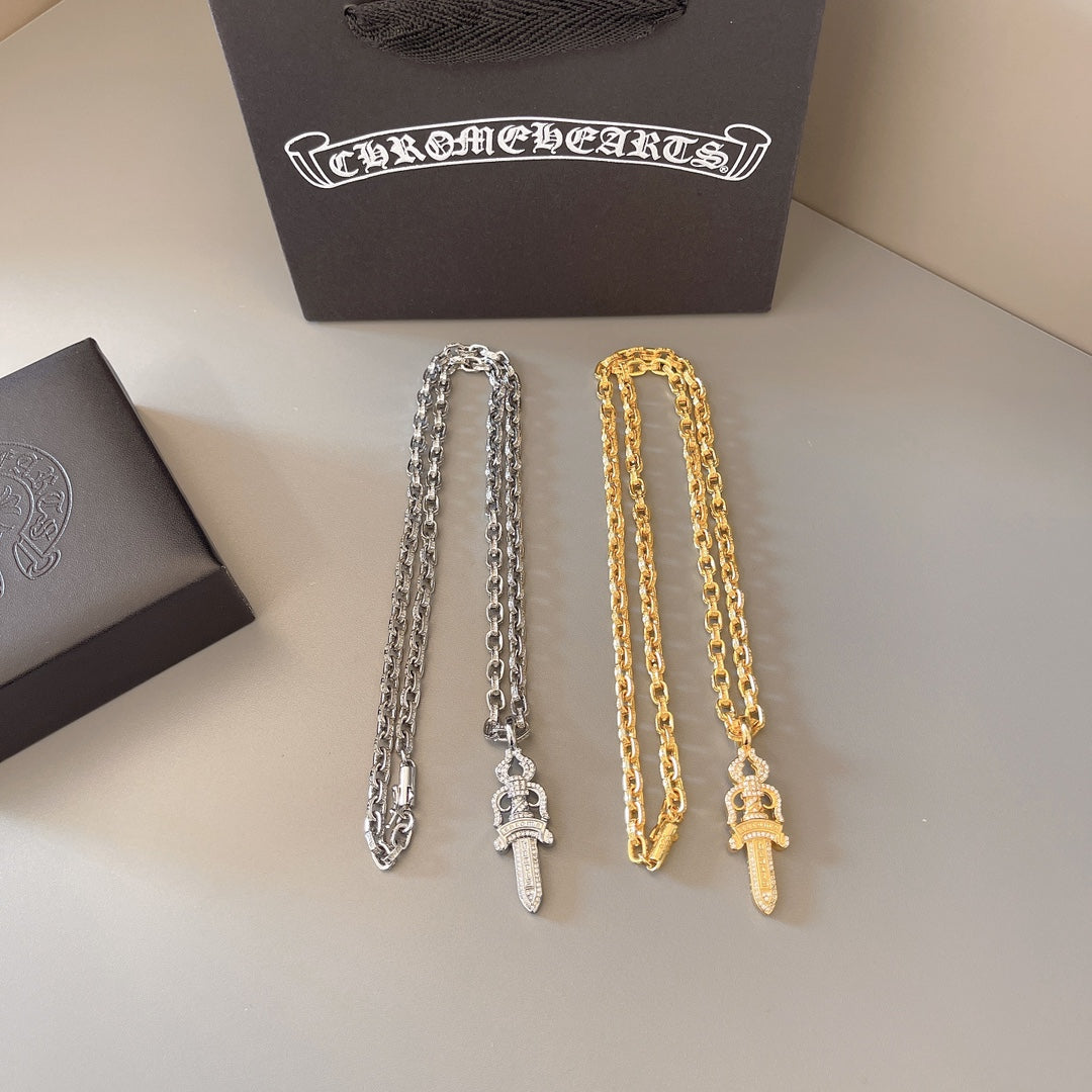LuxluxHouse Best Quality Accessories Necklace Chrome Hearts
