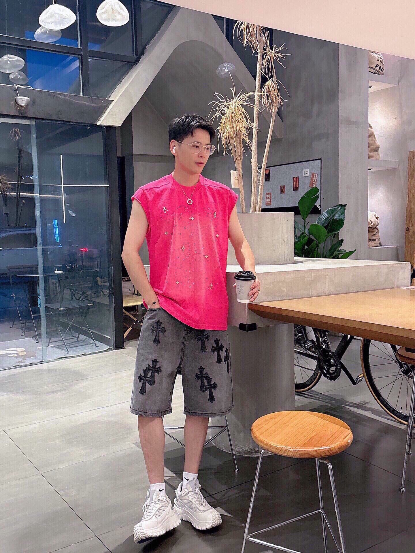 LuxluxHouse Best Quality Clothes Pants Chrome Hearts