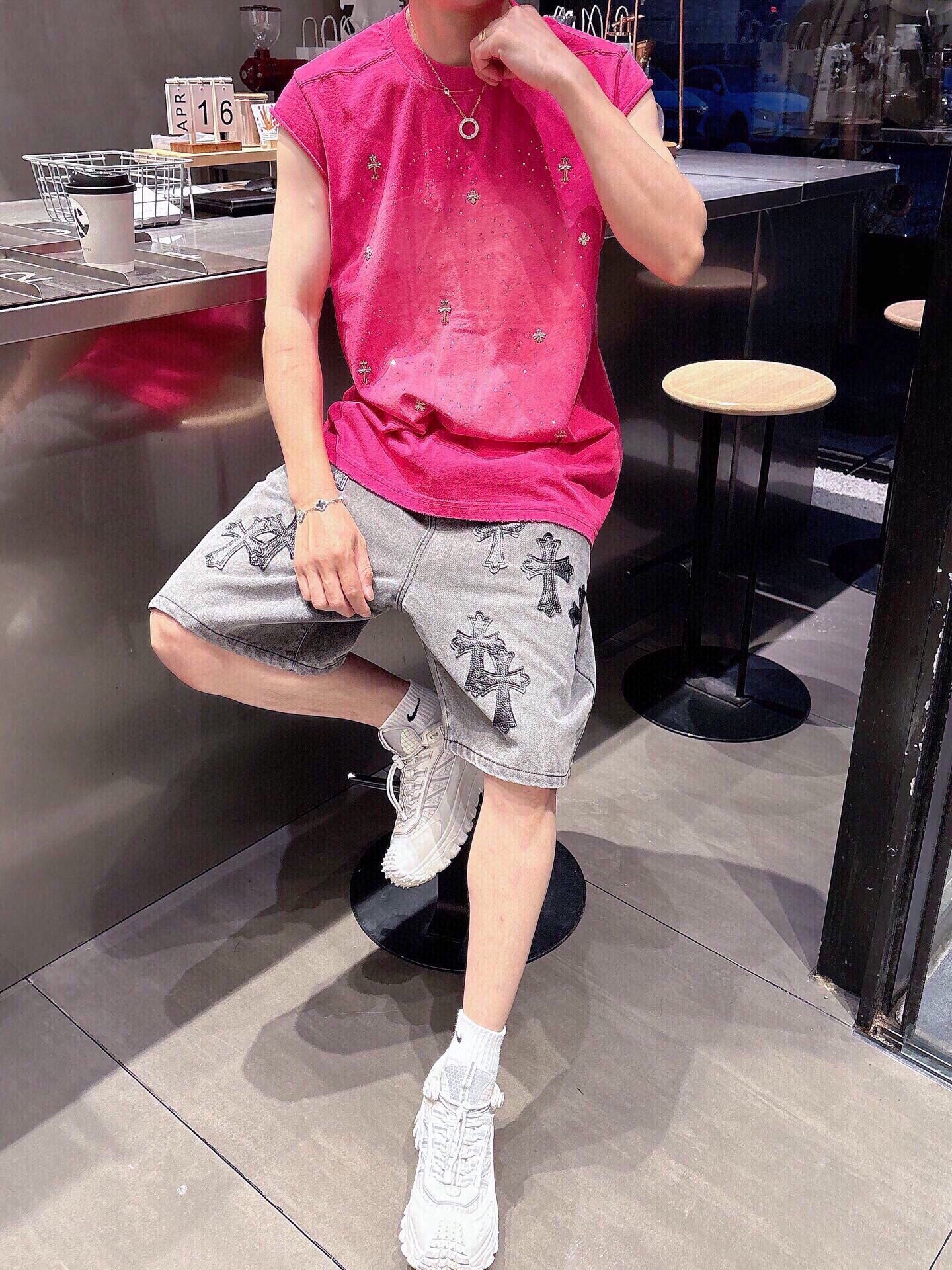 LuxluxHouse Best Quality Clothes Pants Chrome Hearts