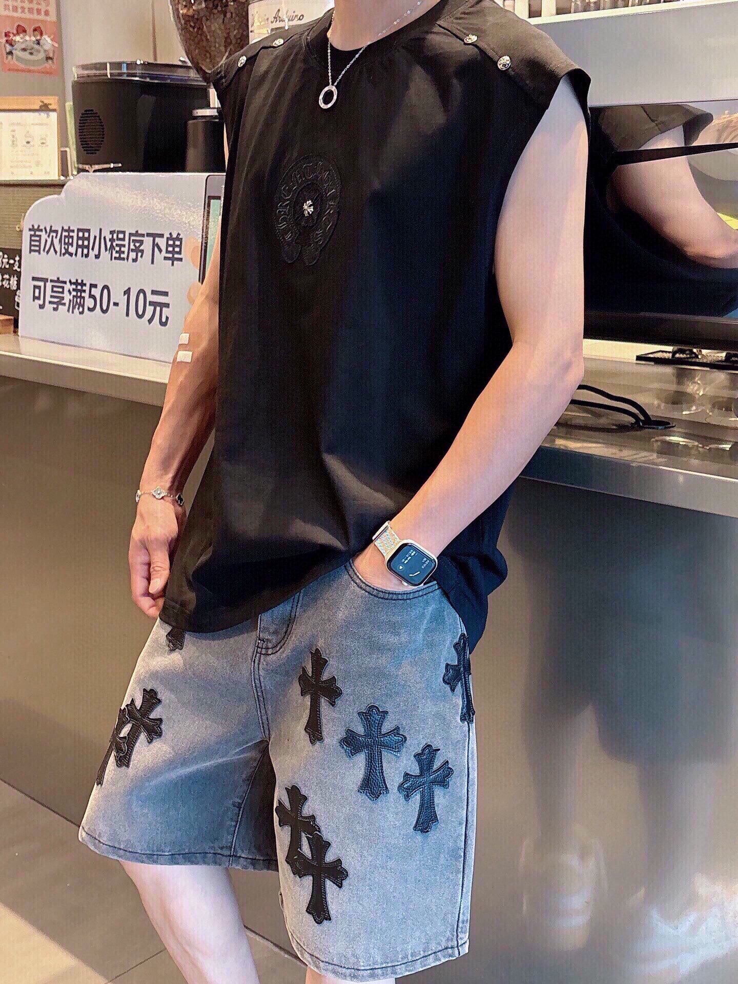 LuxluxHouse Best Quality Clothes Pants Chrome Hearts