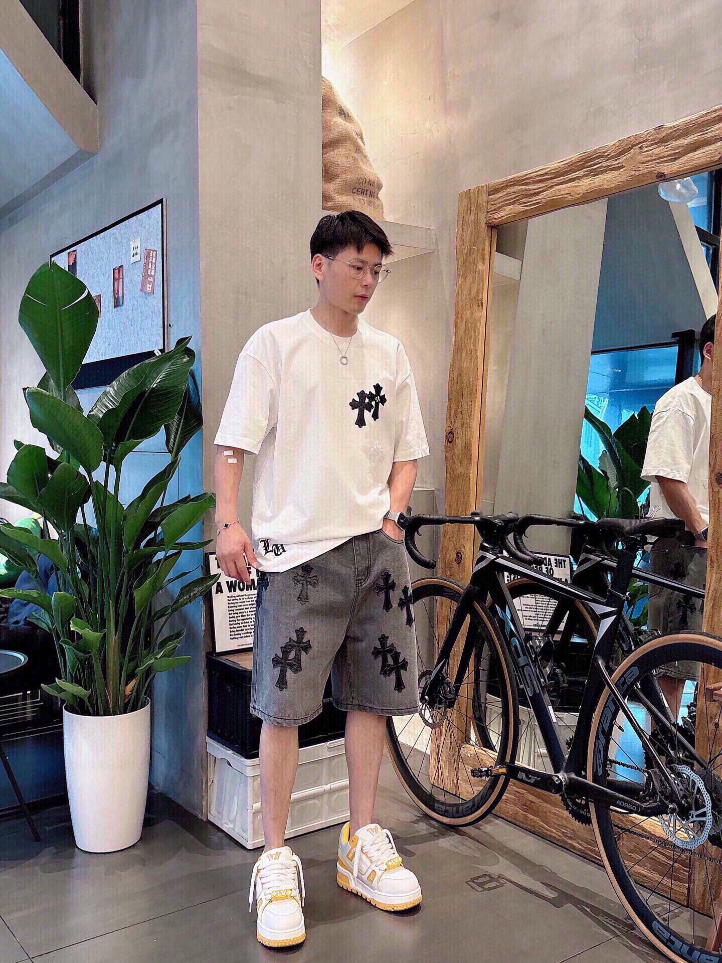 LuxluxHouse Best Quality Clothes Pants Chrome Hearts