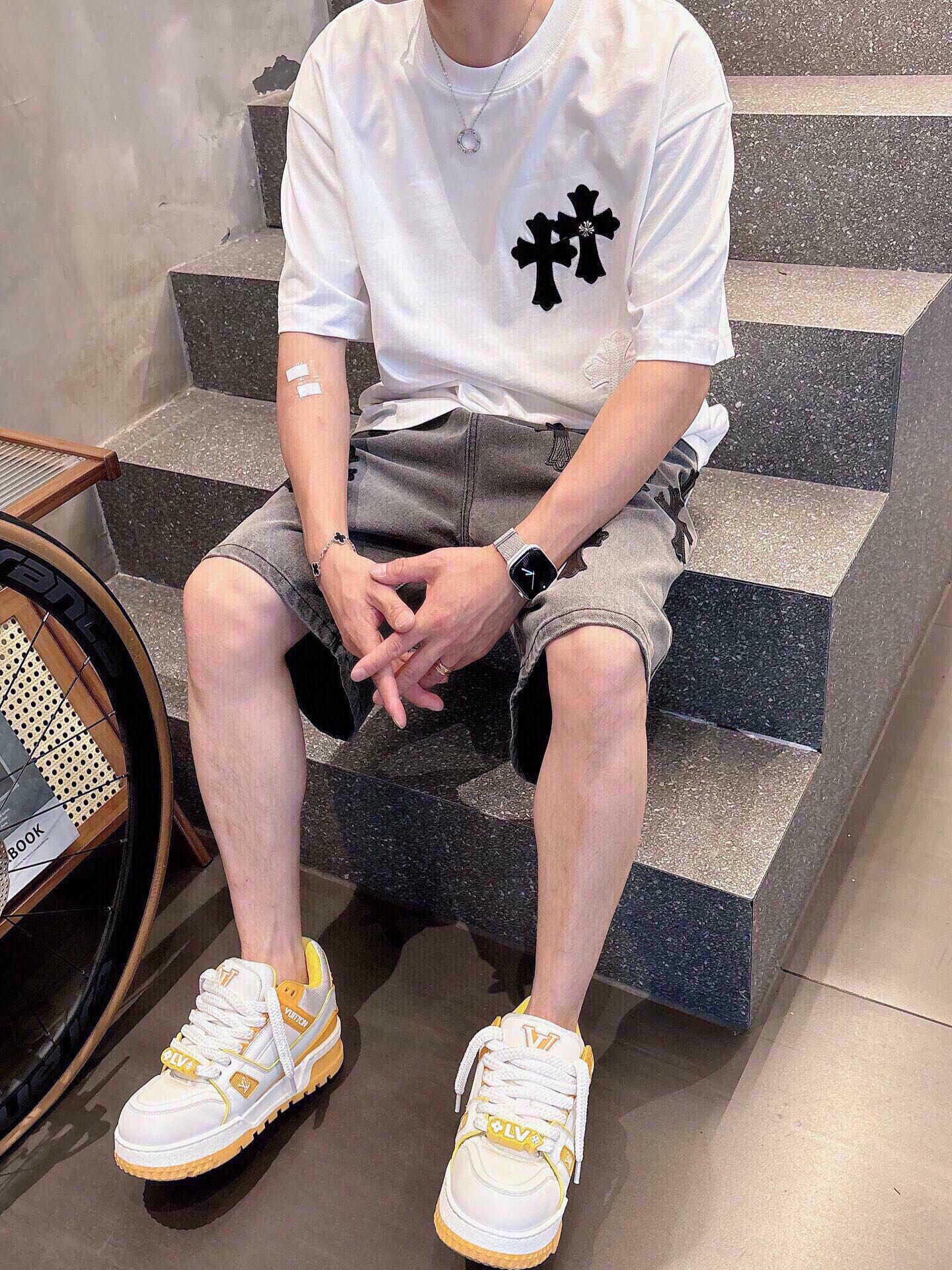 LuxluxHouse Best Quality Clothes Pants Chrome Hearts