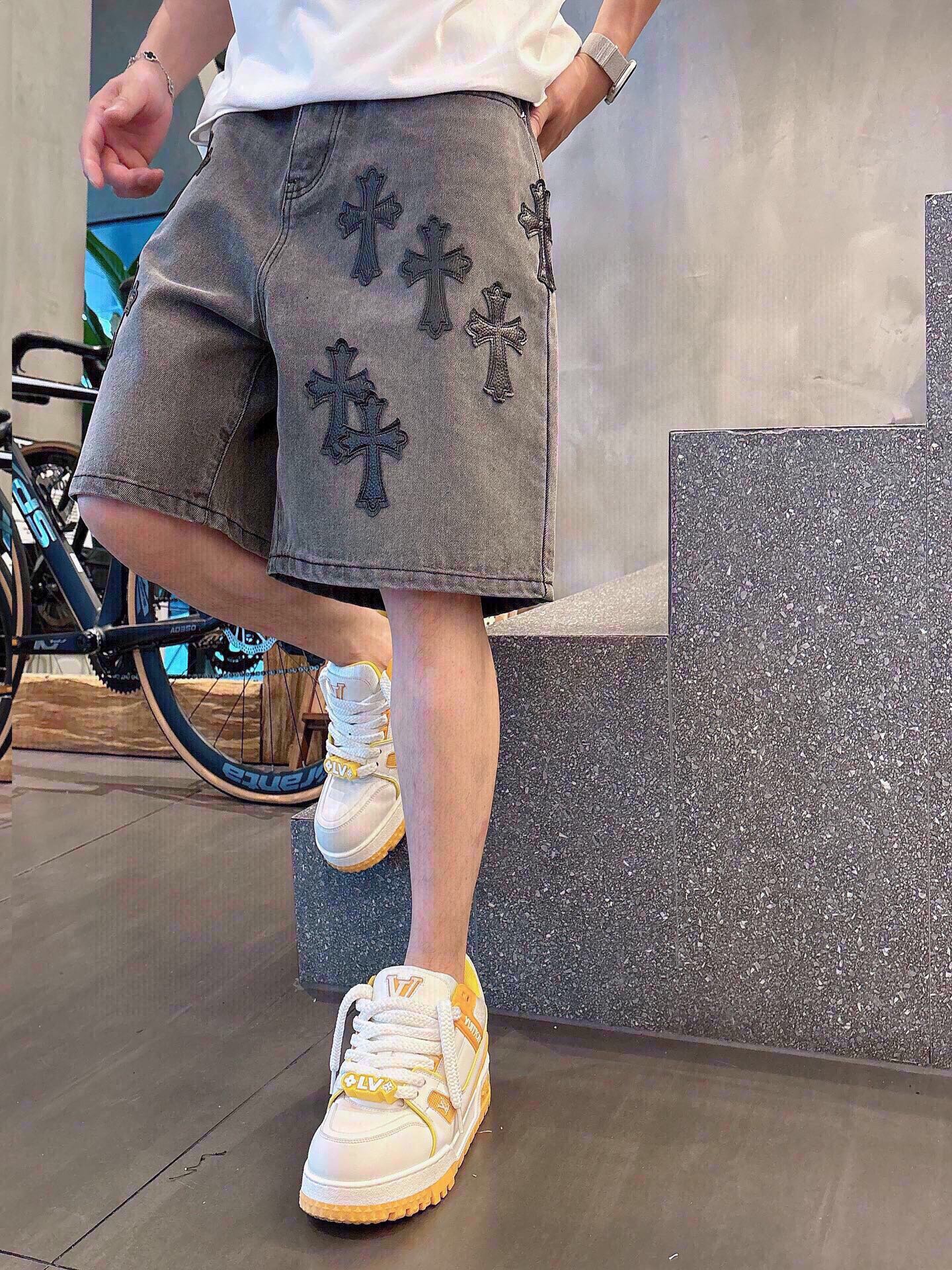 LuxluxHouse Best Quality Clothes Pants Chrome Hearts