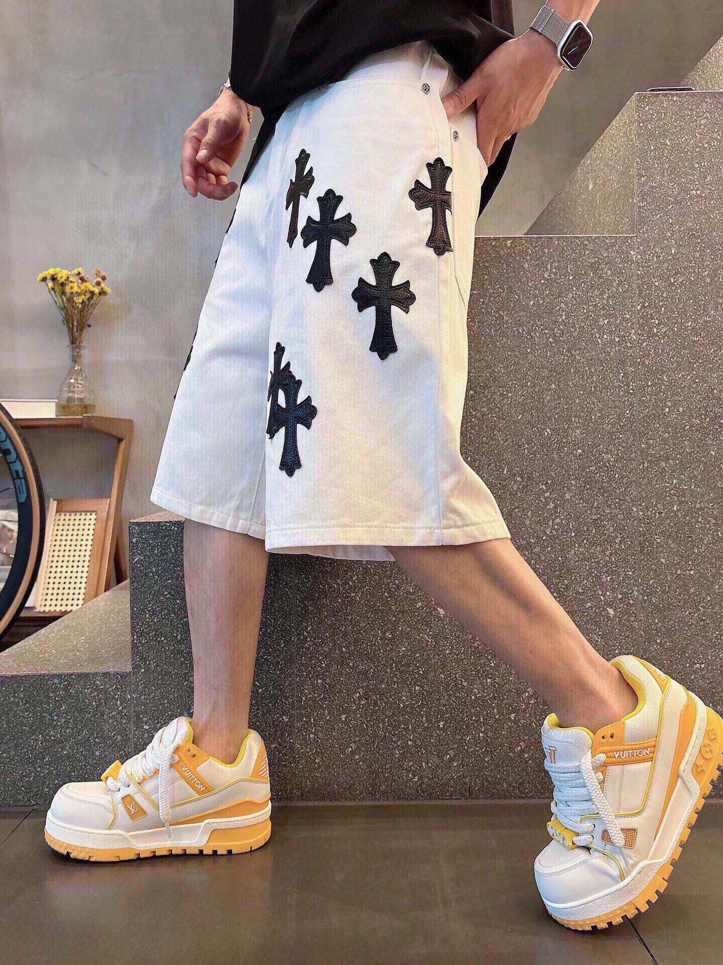 LuxluxHouse Best Quality Clothes Pants Chrome Hearts