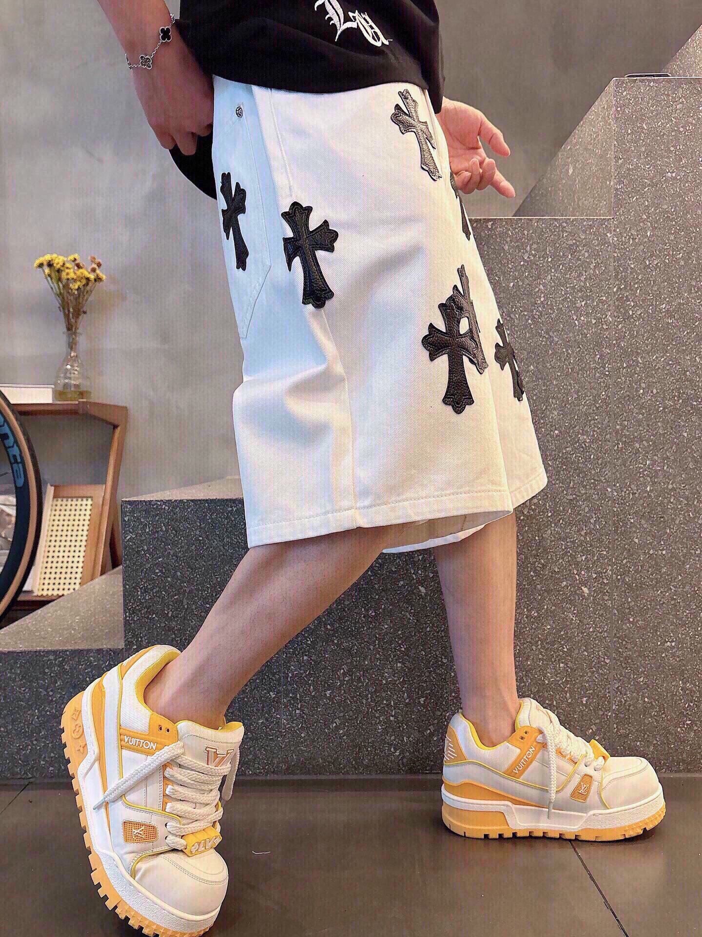 LuxluxHouse Best Quality Clothes Pants Chrome Hearts