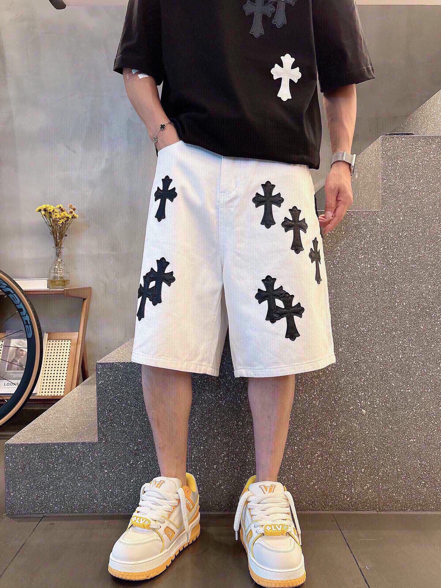 LuxluxHouse Best Quality Clothes Pants Chrome Hearts