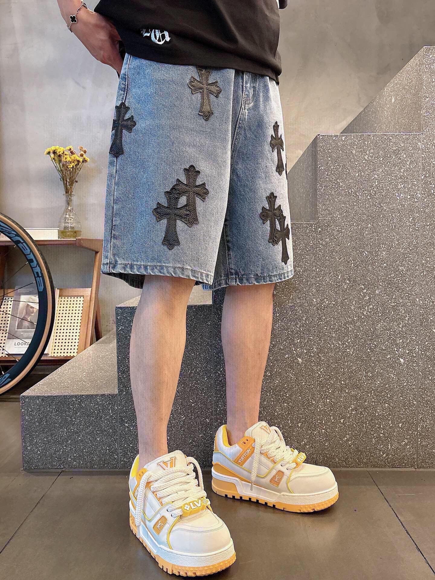 LuxluxHouse Best Quality Clothes Pants Chrome Hearts