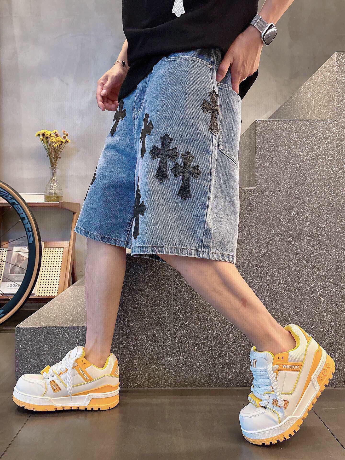 LuxluxHouse Best Quality Clothes Pants Chrome Hearts