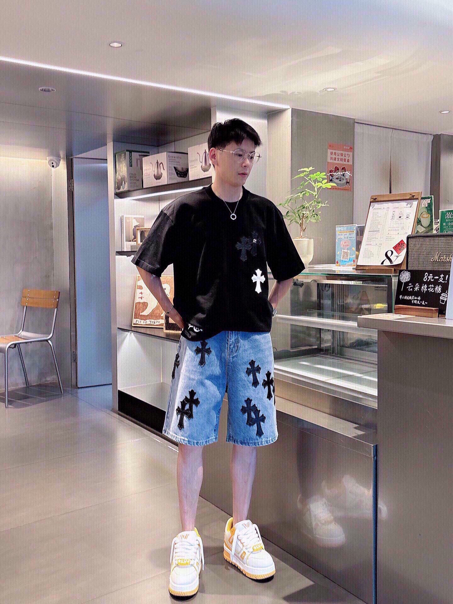 LuxluxHouse Best Quality Clothes Pants Chrome Hearts