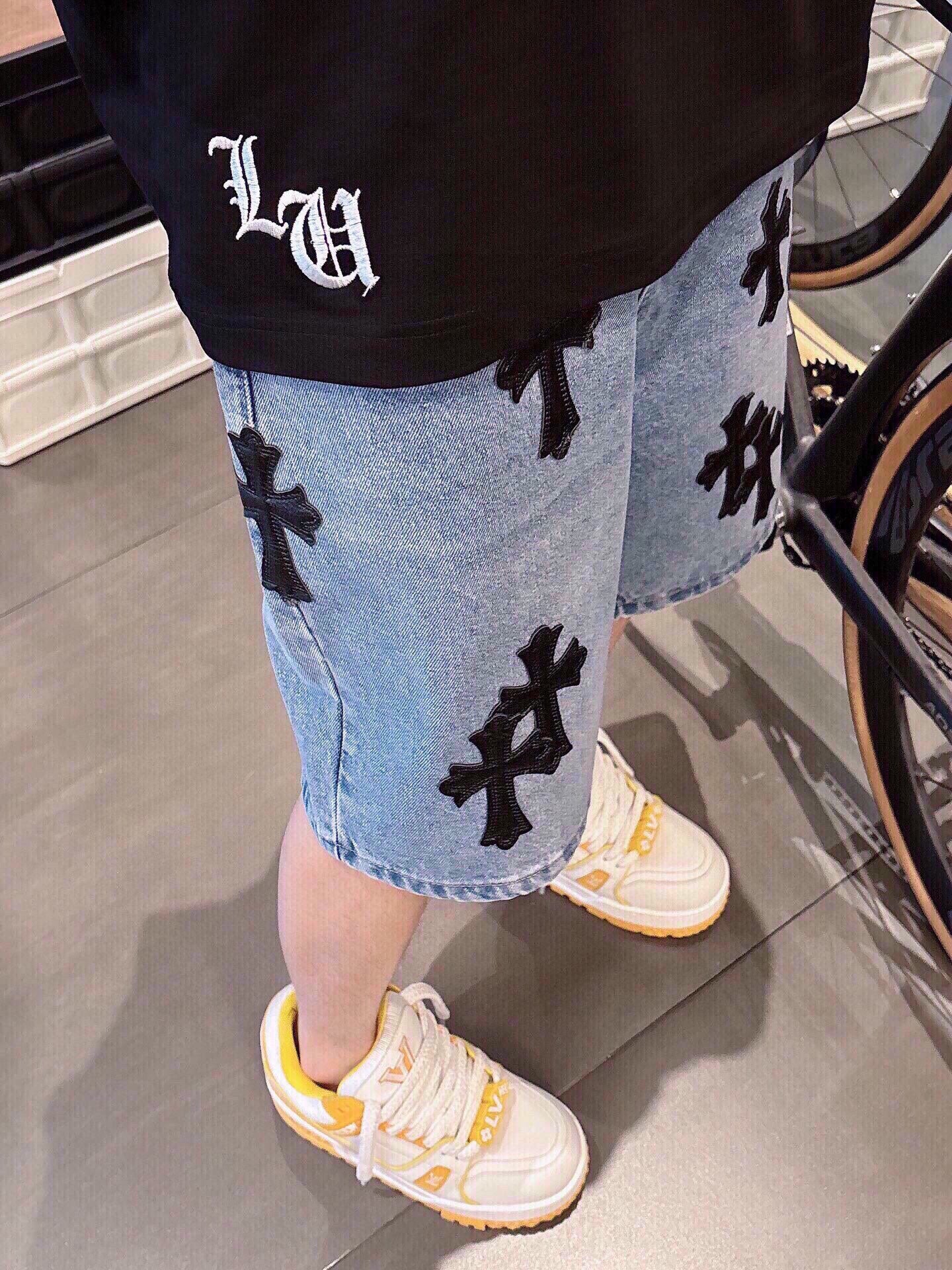 LuxluxHouse Best Quality Clothes Pants Chrome Hearts
