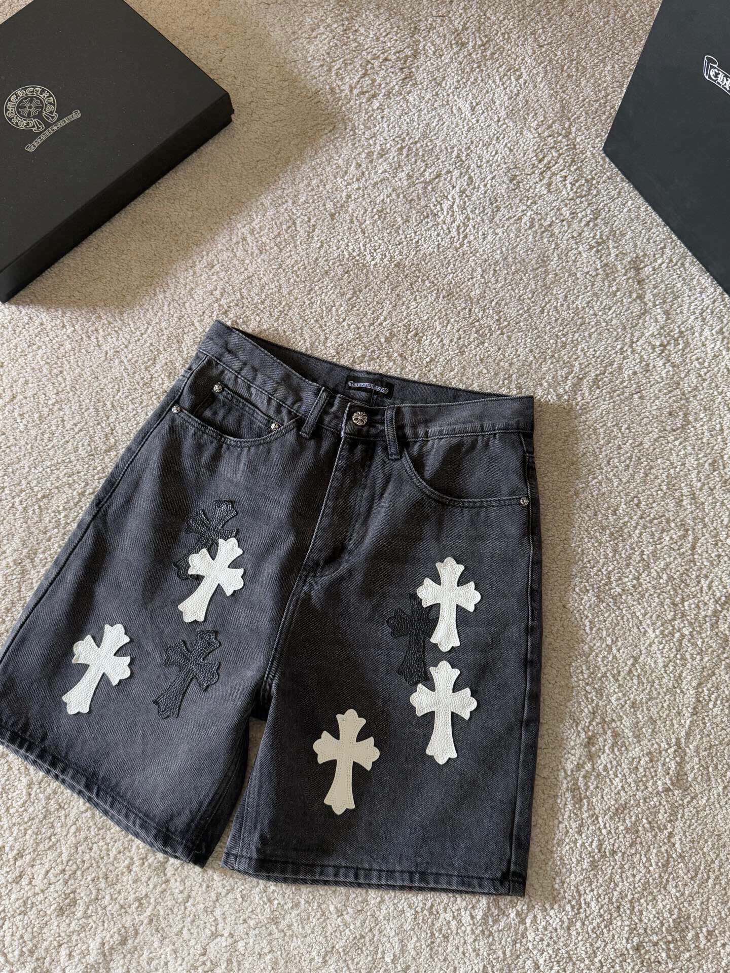 LuxluxHouse Best Quality Clothes Pants Chrome Hearts