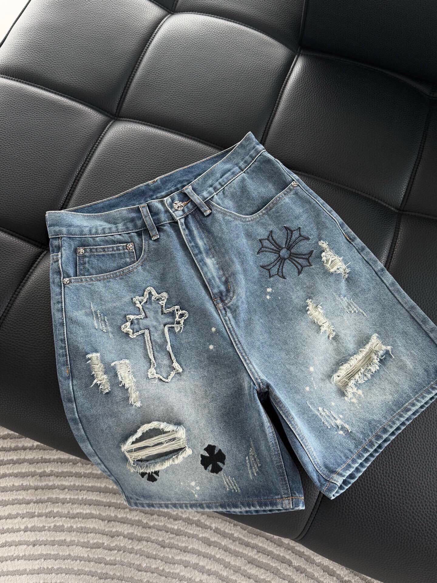 LuxluxHouse Best Quality Clothes Pants Chrome Hearts