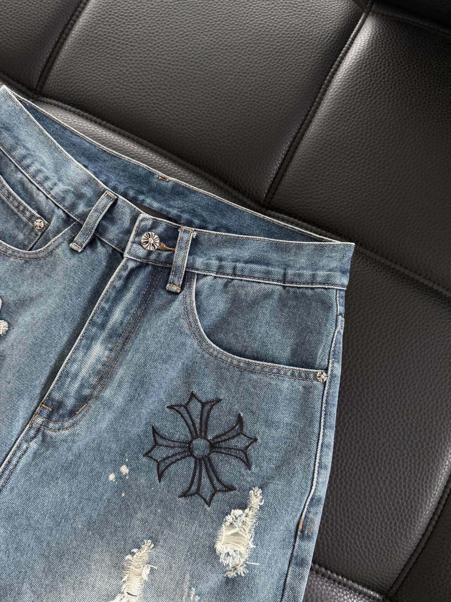 LuxluxHouse Best Quality Clothes Pants Chrome Hearts