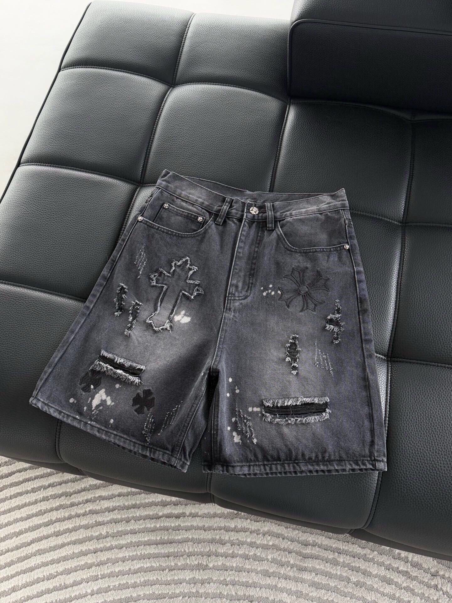 LuxluxHouse Best Quality Clothes Pants Chrome Hearts