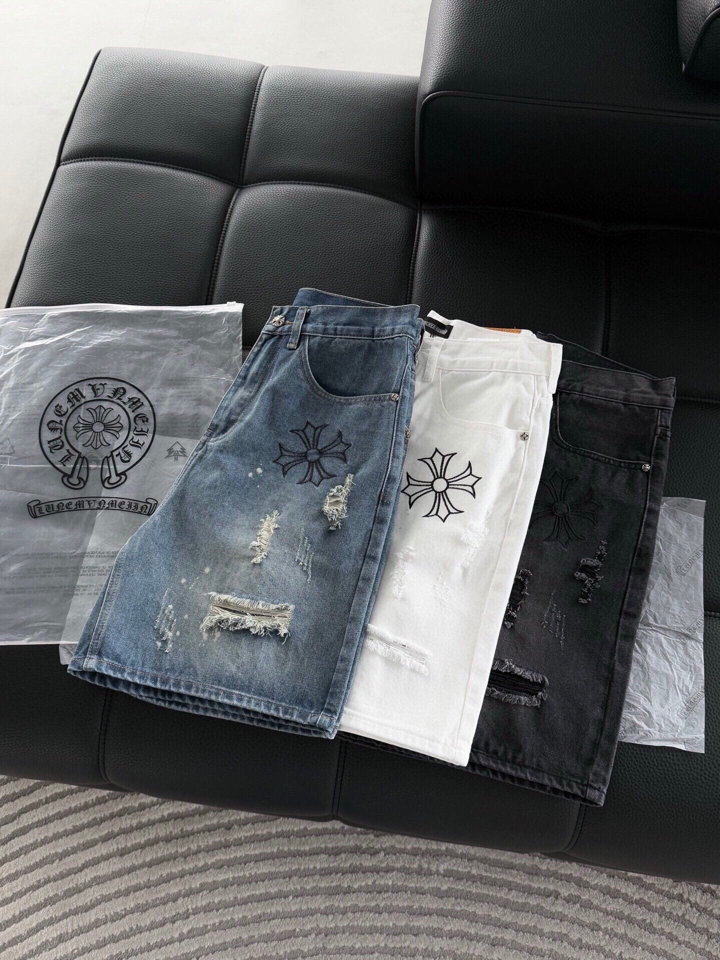 LuxluxHouse Best Quality Clothes Pants Chrome Hearts