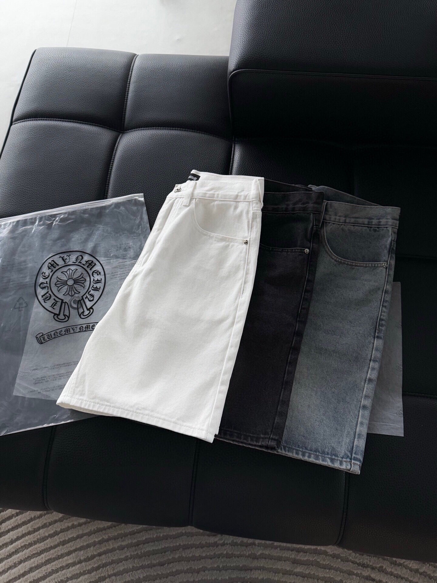 LuxluxHouse Best Quality Clothes Pants Chrome Hearts