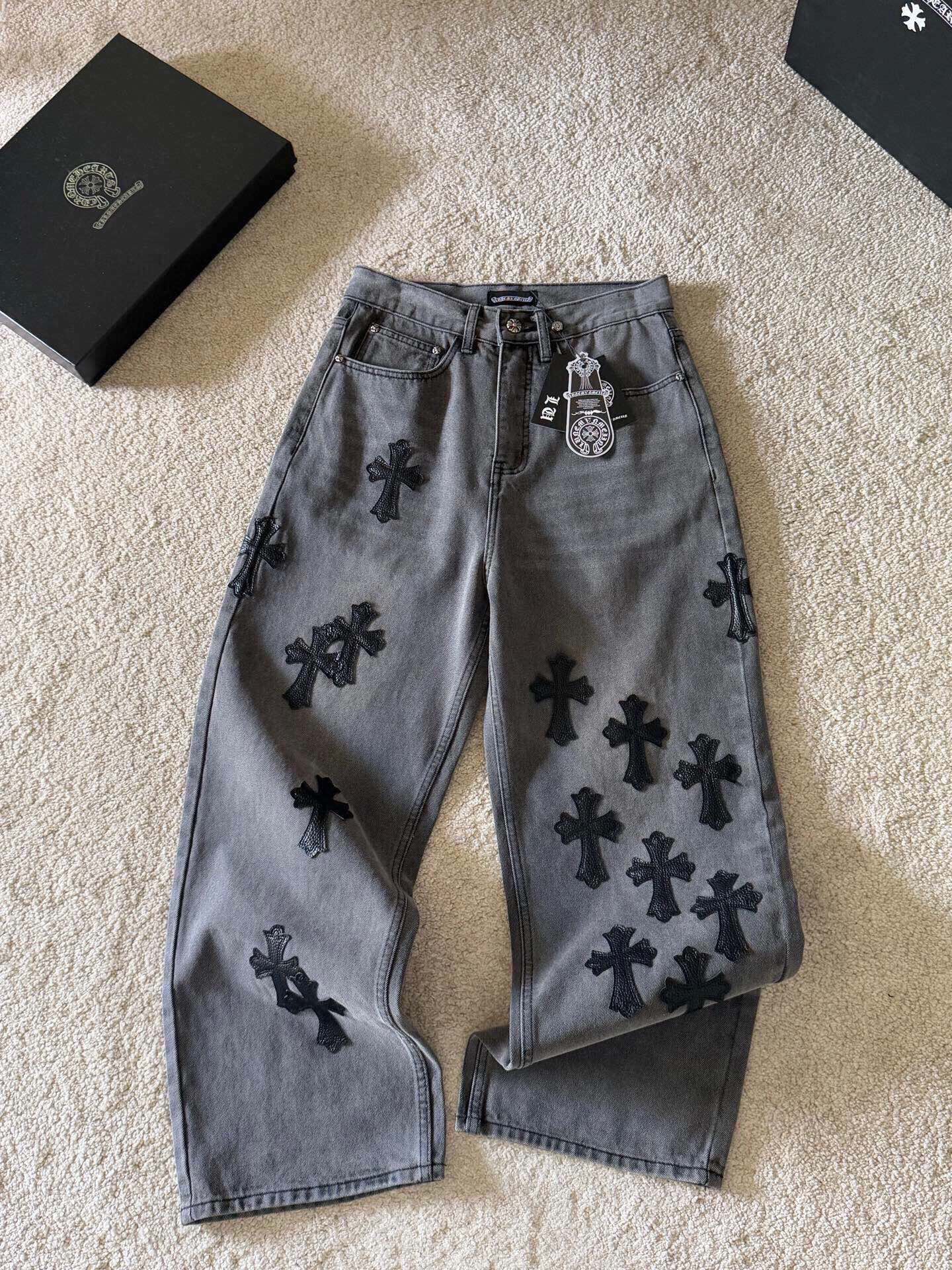 LuxluxHouse Best Quality Clothes Pants Chrome Hearts