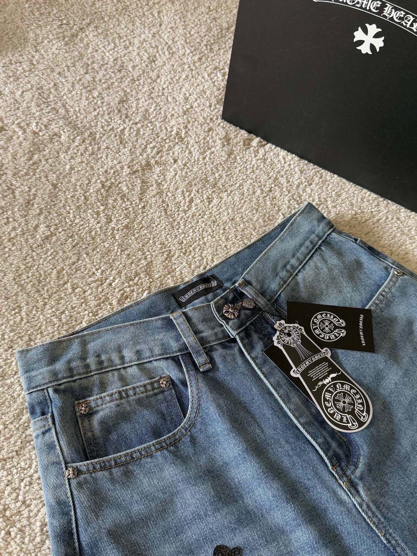 LuxluxHouse Best Quality Clothes Pants Chrome Hearts
