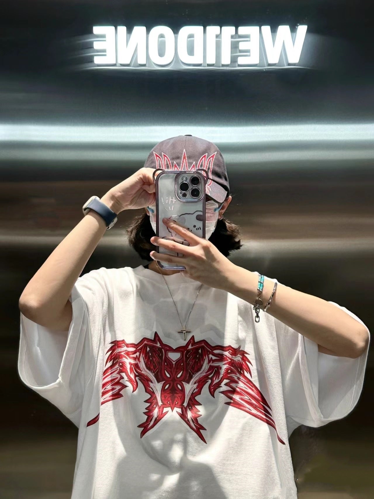 LuxluxHouse Best Quality Clothes T-shirt WE11DONE