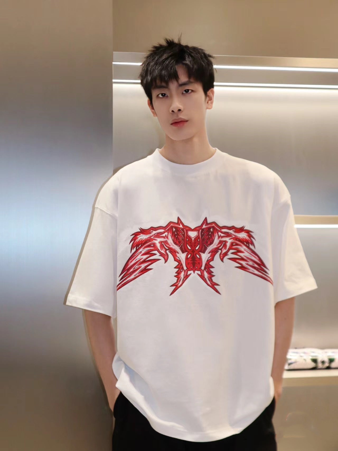 LuxluxHouse Best Quality Clothes T-shirt WE11DONE