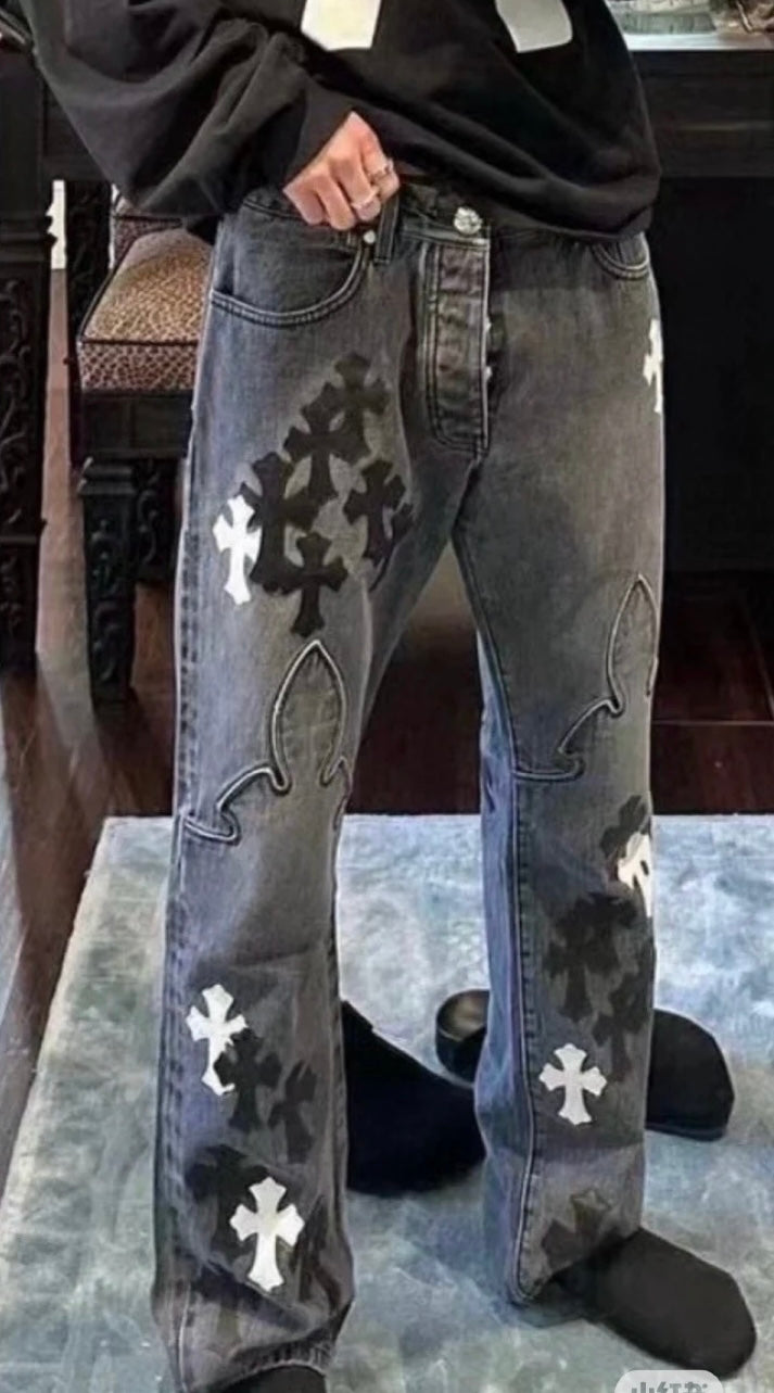 LuxluxHouse Best Quality Clothes Pants Chrome Hearts