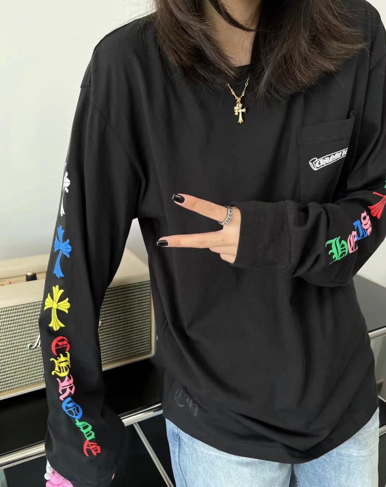 LuxluxHouse Best Quality Clothes Chrome Hearts T-shirt