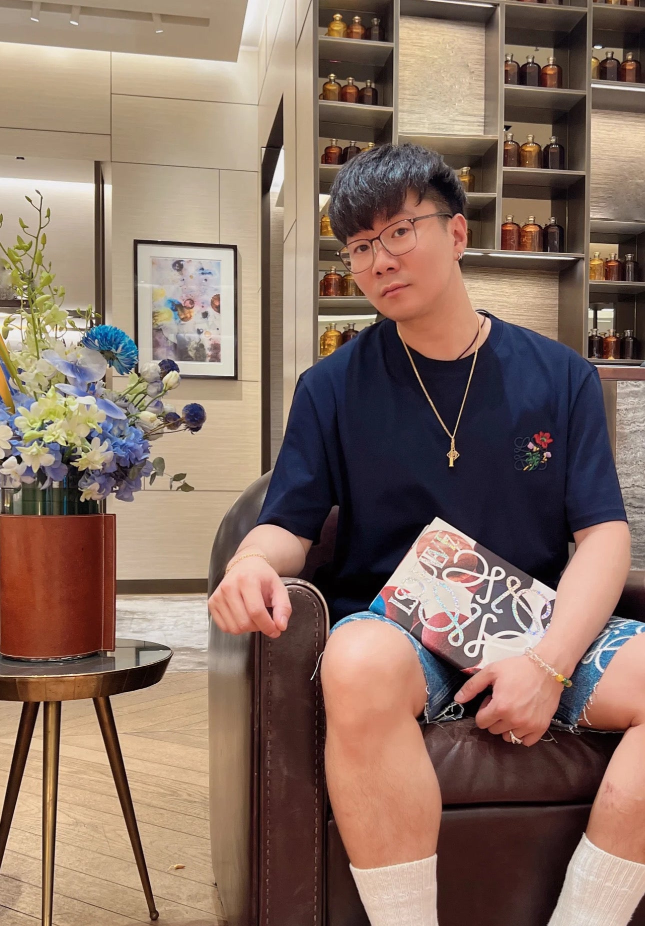 LuxluxHouse Best Quality Clothes T-shirt Loewe