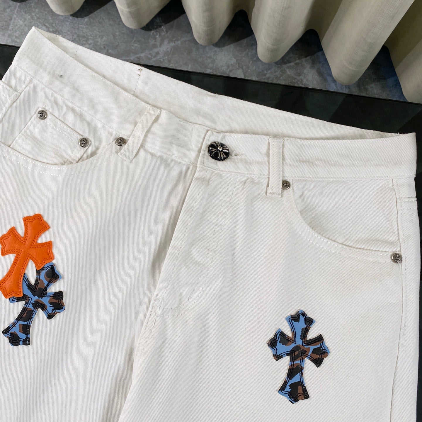 LuxluxHouse Best Quality Clothes Pants Chrome Hearts