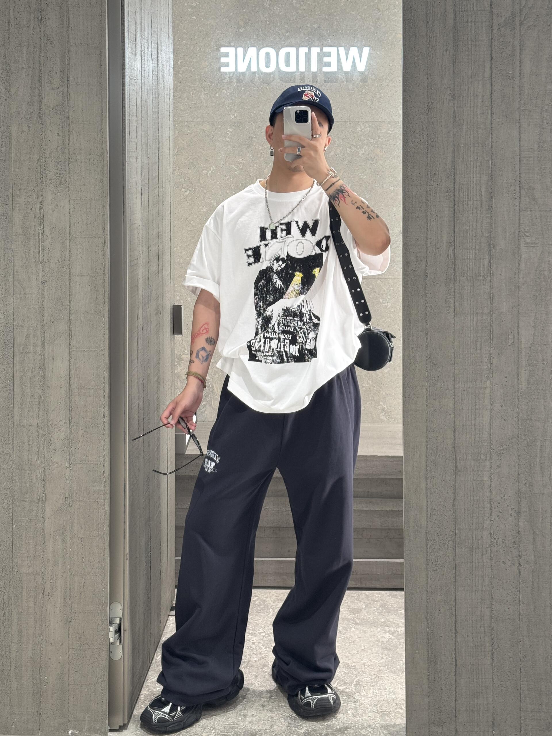 LuxluxHouse Best Quality Clothes T-shirt WE11DONE