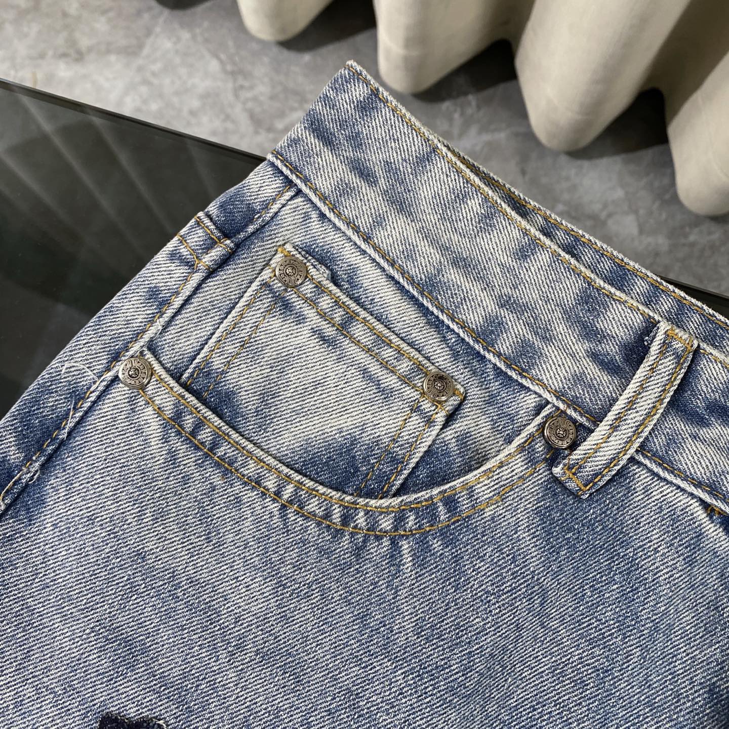 LuxluxHouse Best Quality Clothes Pants Chrome Hearts