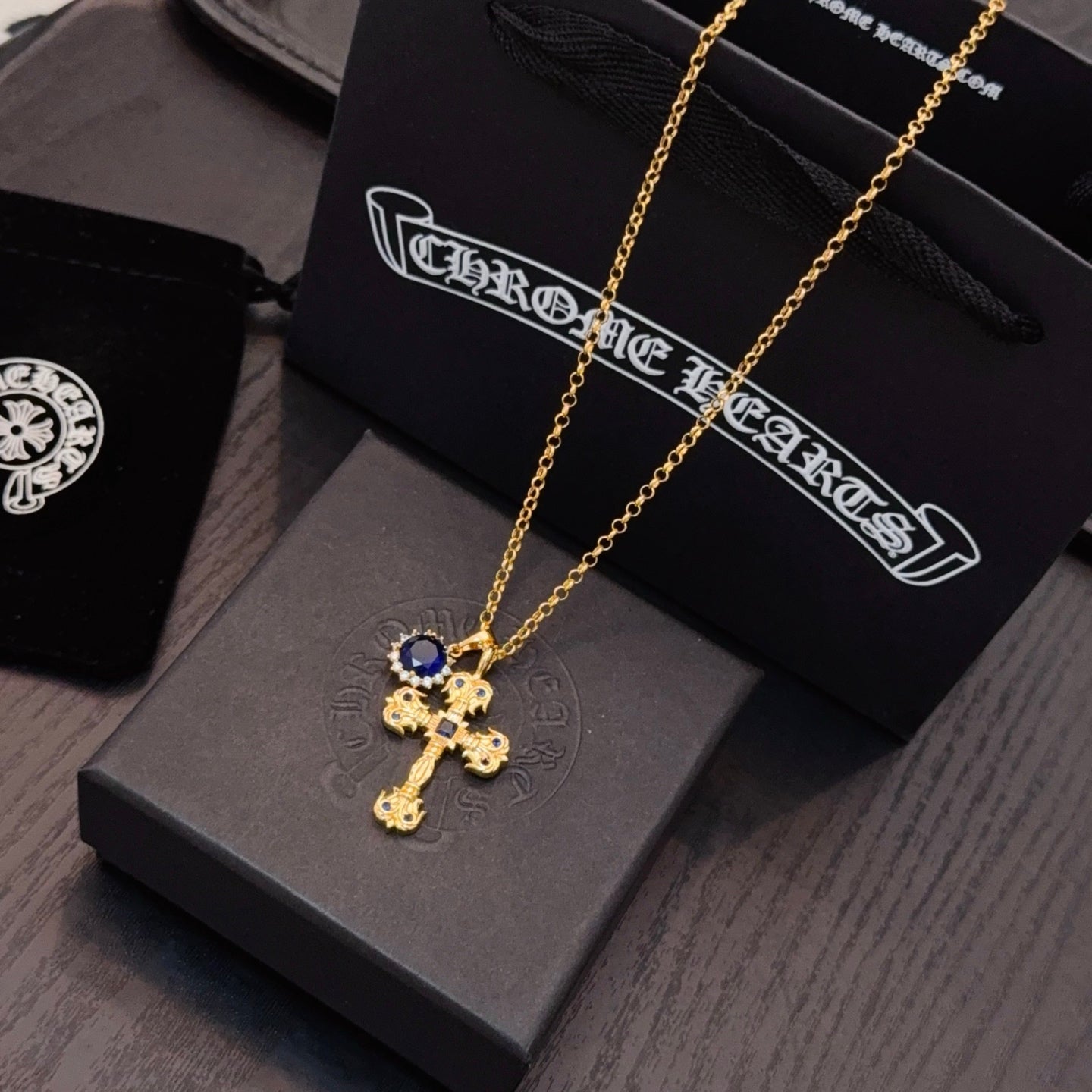 LuxluxHouse Best Quality Accessories Necklace Chrome Hearts