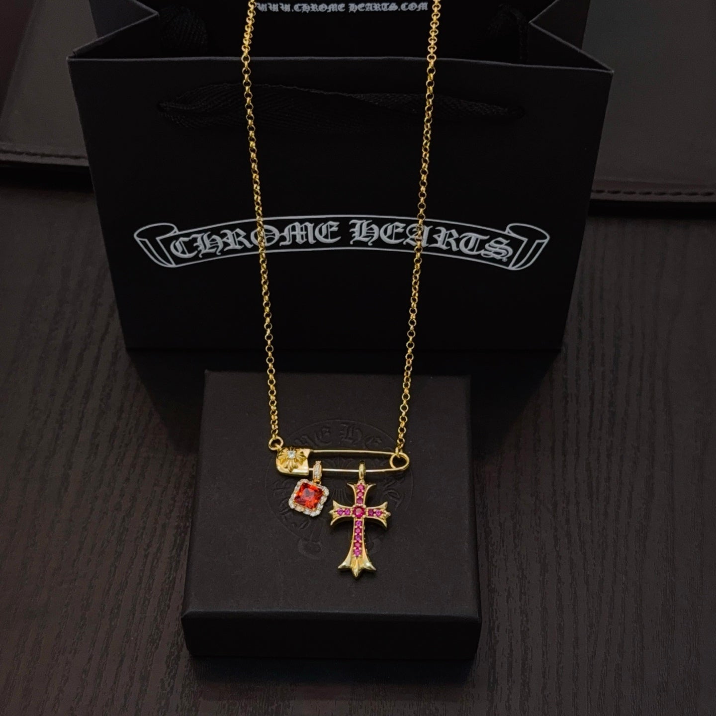 LuxluxHouse Best Quality Accessories Necklace Chrome Hearts