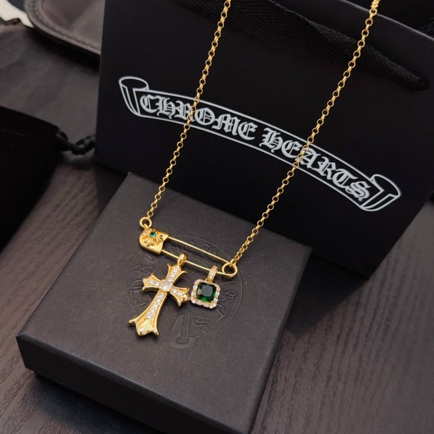 LuxluxHouse Best Quality Accessories Necklace Chrome Hearts
