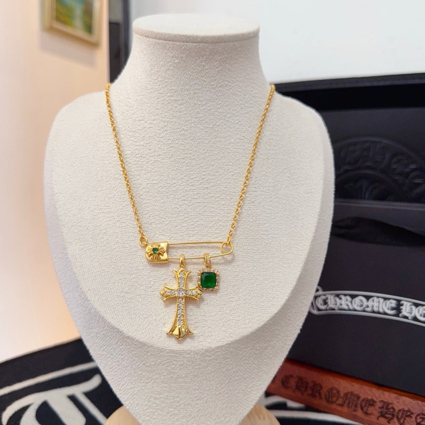 LuxluxHouse Best Quality Accessories Necklace Chrome Hearts