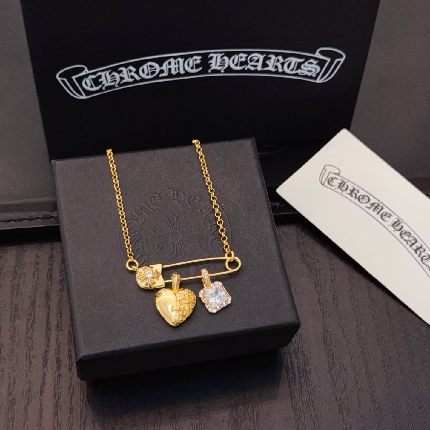 LuxluxHouse Best Quality Accessories Necklace Chrome Hearts