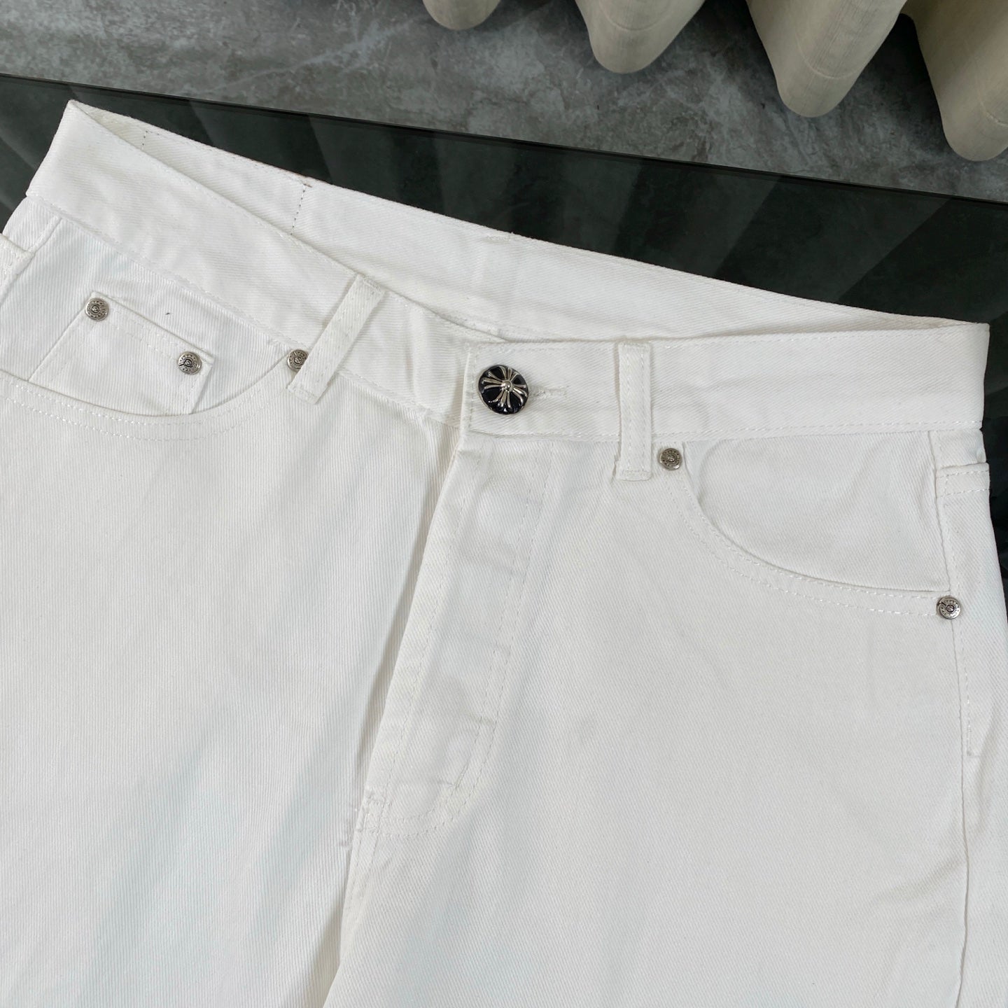 LuxluxHouse Best Quality Clothes Pants Chrome Hearts