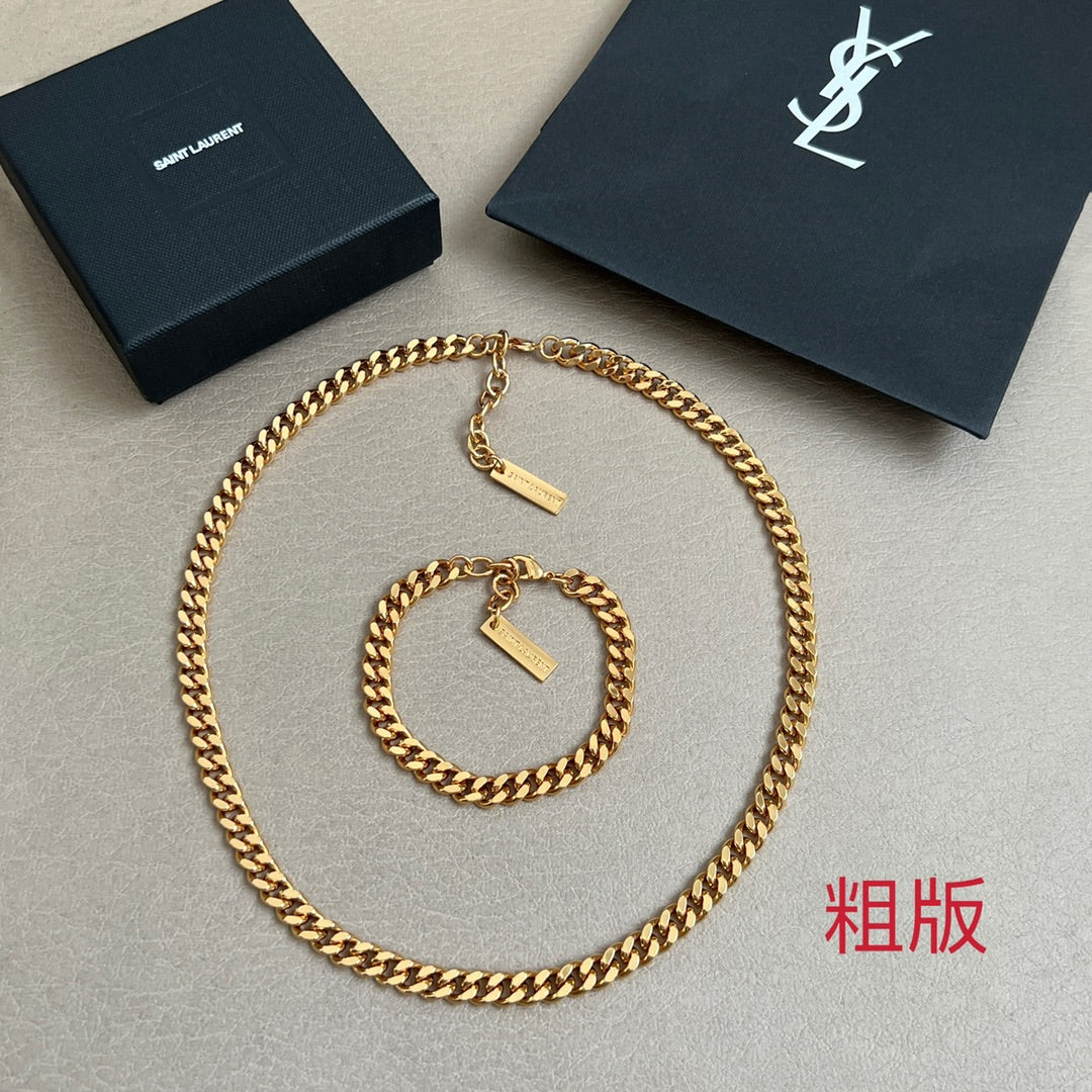 LuxluxHouse Best Quality Accessories YSL Necklace