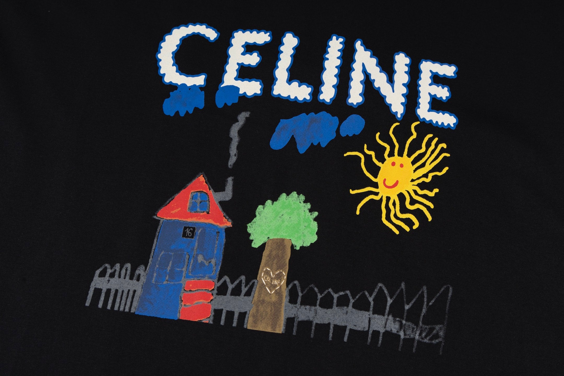 LuxluxHouse Best Quality Clothes T-shirt Celine